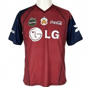 Vintage Y2K Monarcas Morelia Futbol Mexico Soccer Jersey Men's Size XL EUC